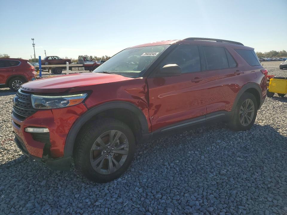 FORD EXPLORER 2021 with VIN 1FMSK7DH1MGA37787 - Photo from auction