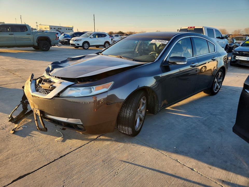 ACURA TL 2010 with VIN 19UUA8F51AA008993 - Photo from auction