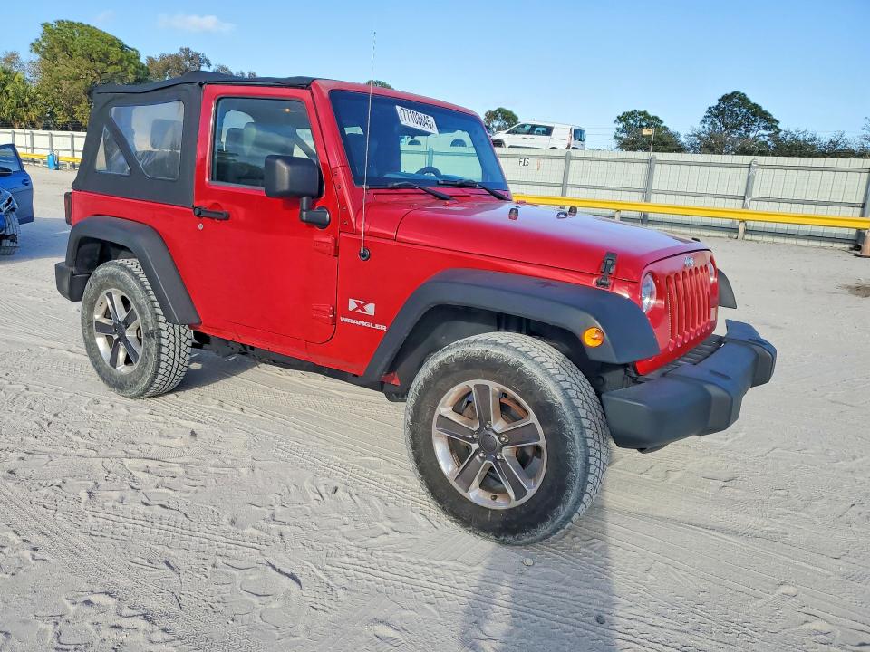 Photo 4 from auction – 2007 JEEP WRANGLER X with VIN 1J4FA24117L179139