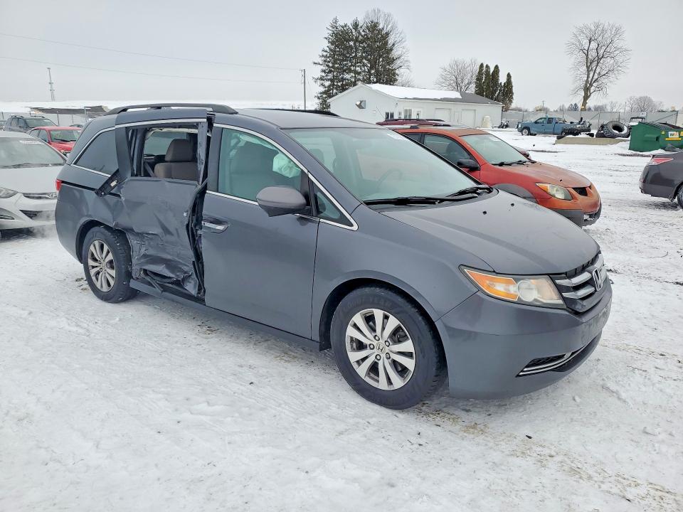 Photo 4 from auction – 2016 HONDA ODYSSEY with VIN 5FNRL5H36GB149213