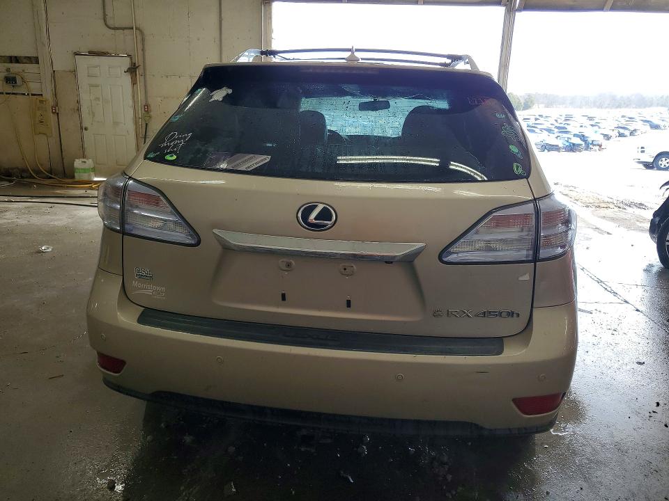 Photo 6 from auction – 2011 LEXUS RX 450H with VIN JTJBC1BA7B2043704
