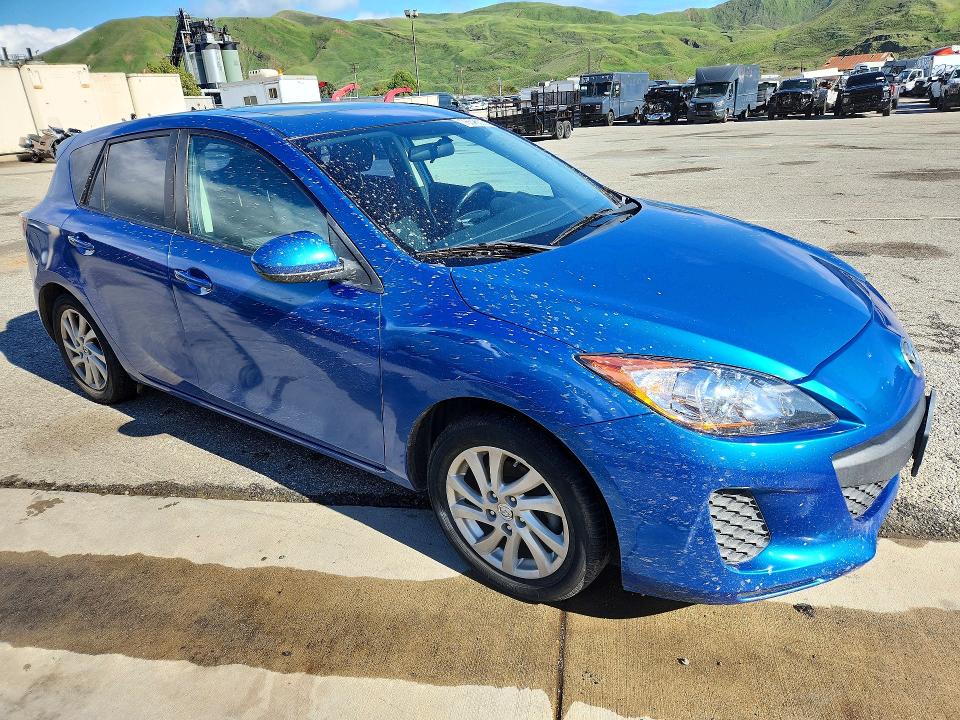 Photo 4 from auction – 2012 MAZDA 3 with VIN JM1BL1L86C1673767