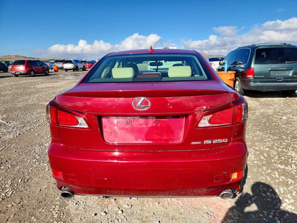 Photo 6 from auction – 2012 LEXUS IS with VIN JTHCF5C28C5055355