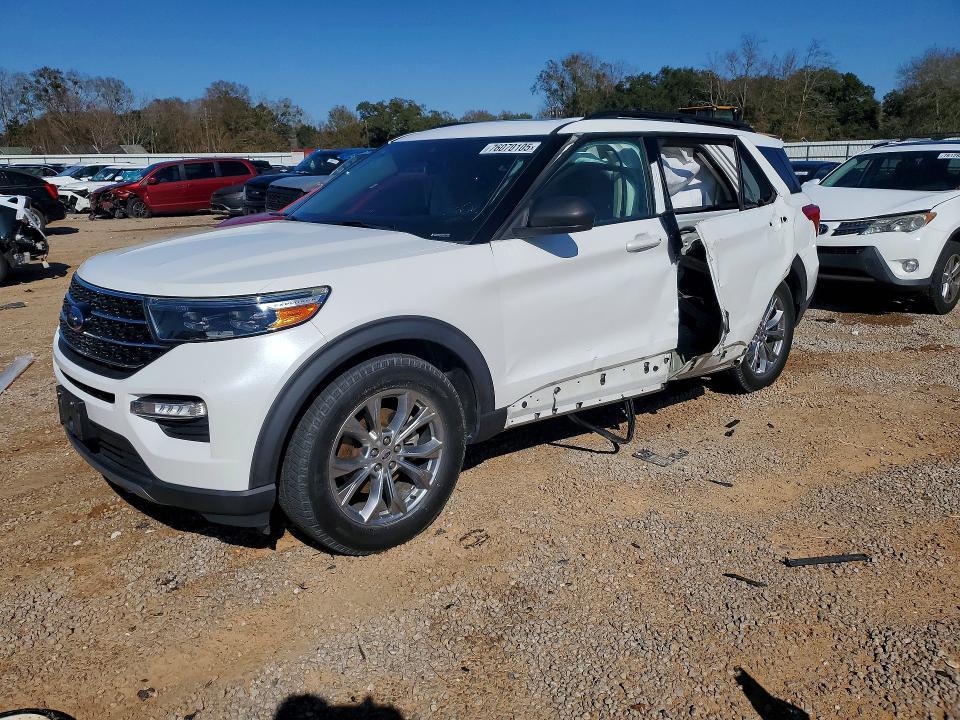 FORD EXPLORER 2020 with VIN 1FMSK7DH2LGA76029 - Photo from auction