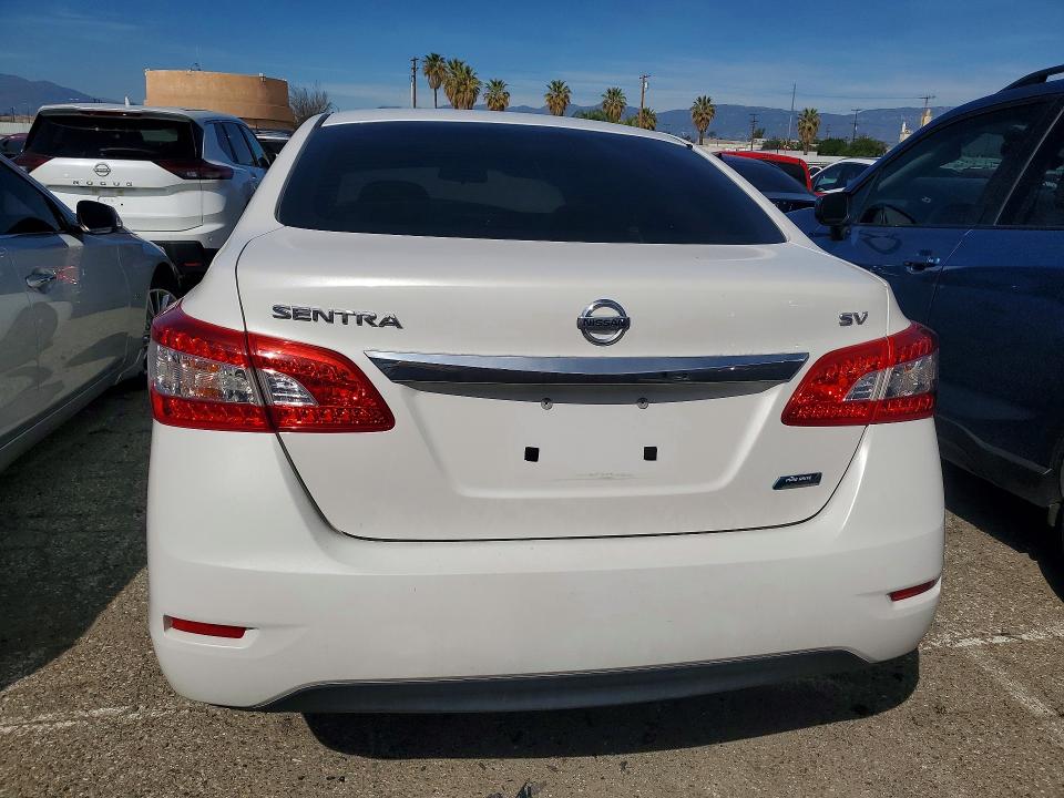 Photo 6 from auction – 2014 NISSAN SENTRA with VIN 3N1AB7AP2EL666230
