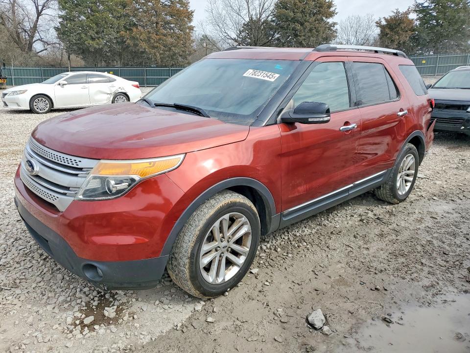 FORD EXPLORER 2014 with VIN 1FM5K7D82EGB40120 - Photo from auction
