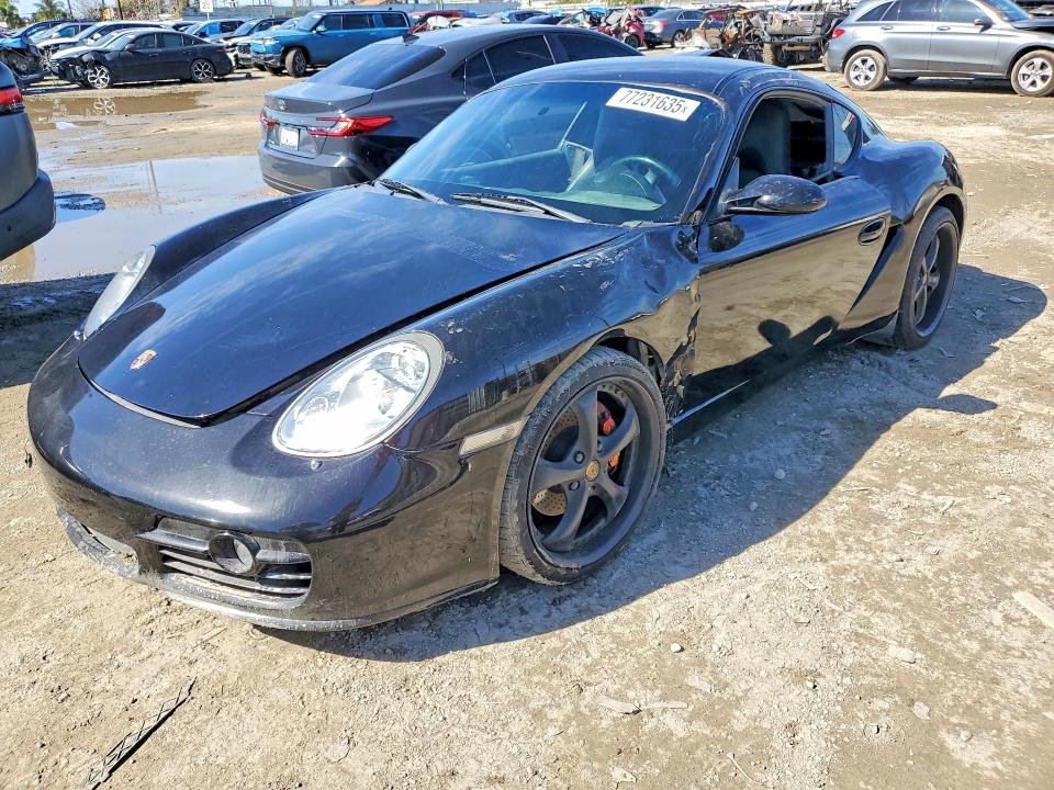 PORSCHE CAYMAN S 2006 with VIN WP0AB29886U781712 - Photo from auction