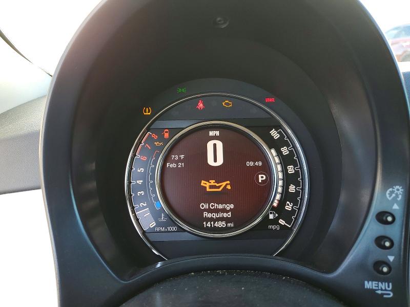 Photo 9 from auction – 2017 FIAT 500 with VIN 3C3CFFKR0HT659144