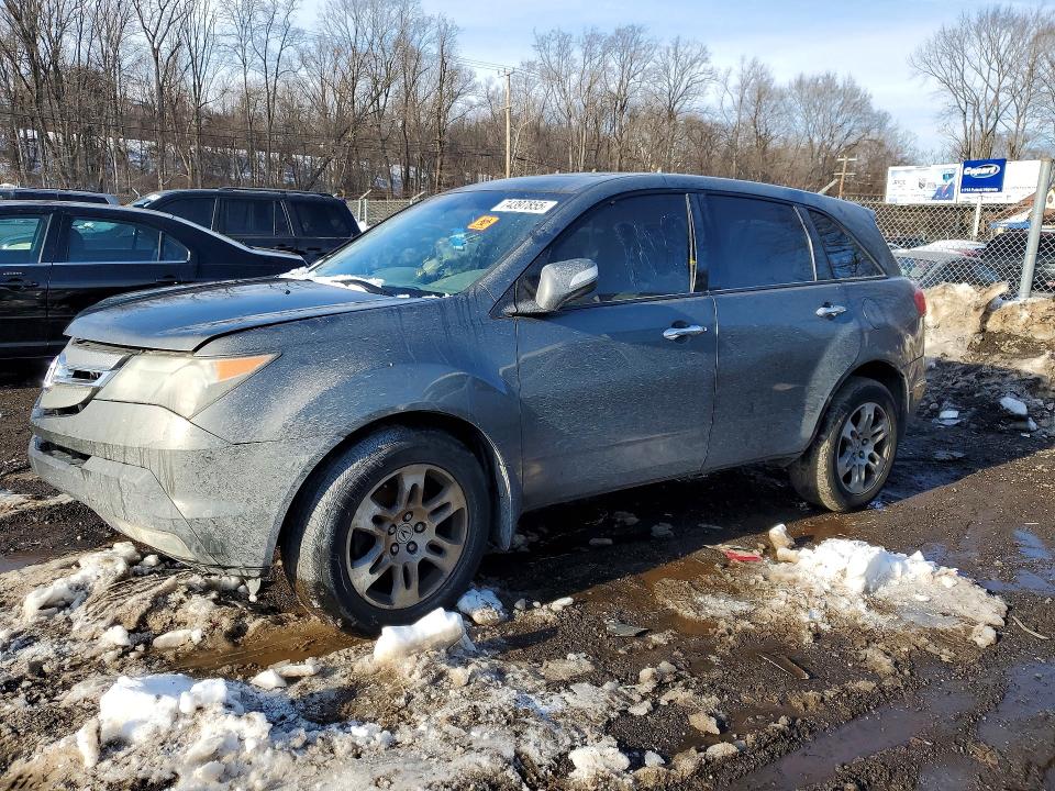 Photo 1 from auction – 2007 ACURA MDX TECHNO with VIN 2HNYD28477H539340