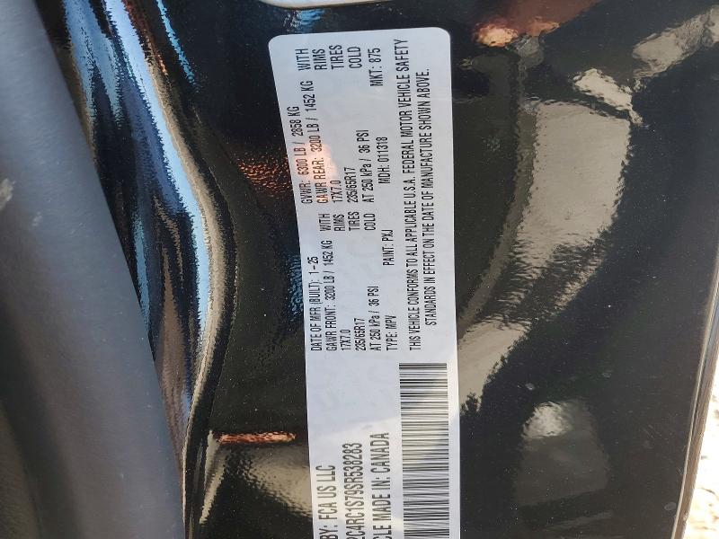 Photo 14 from auction – 2025 CHRYSLER PACIFICA with VIN 2C4RC1S79SR538283