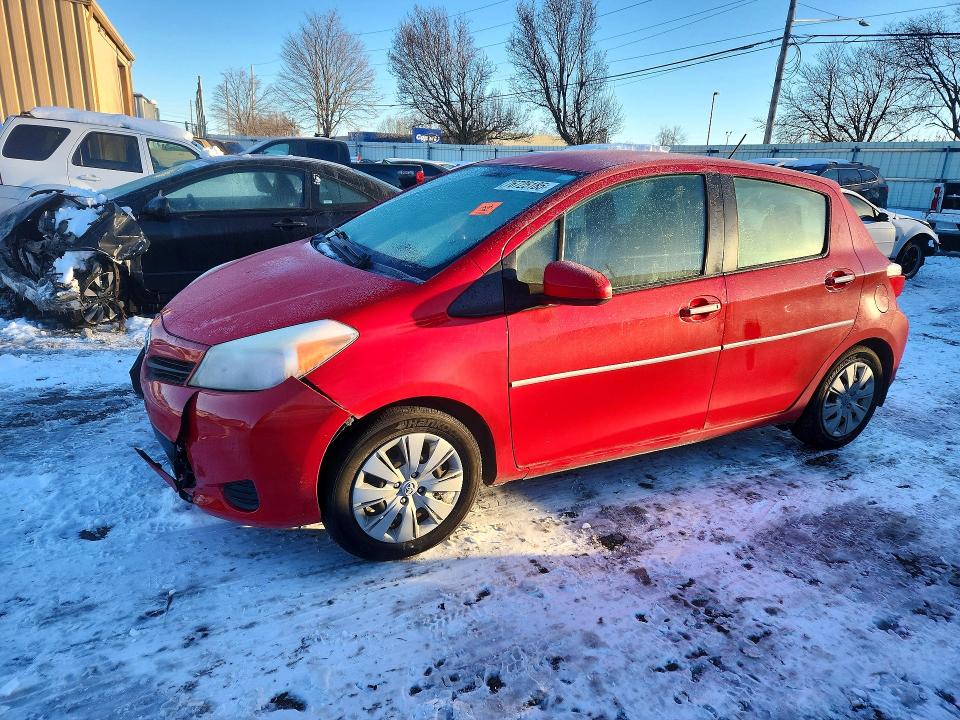 TOYOTA YARIS 2012 with VIN JTDKTUD3XCD507481 - Photo from auction
