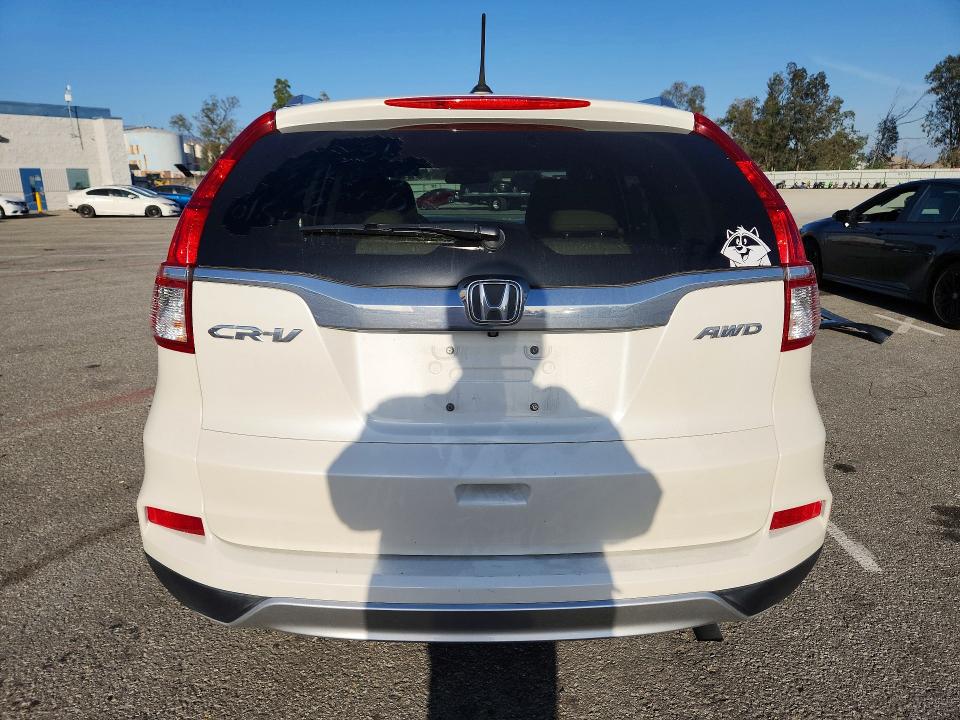 Photo 6 from auction – 2015 HONDA CR-V EXL with VIN 5J6RM4H7XFL051964