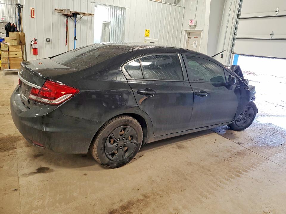 Photo 3 from auction – 2014 HONDA CIVIC with VIN 19XFB2F54EE007535