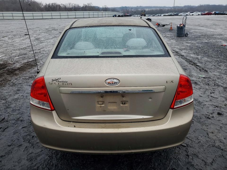 Photo 6 from auction – 2007 KIA SPECTRA with VIN KNAFE121075478534