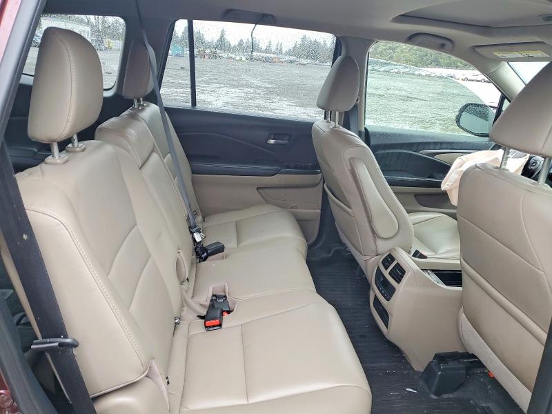 Photo 10 from auction – 2017 HONDA PILOT EXL with VIN 5FNYF6H53HB042289