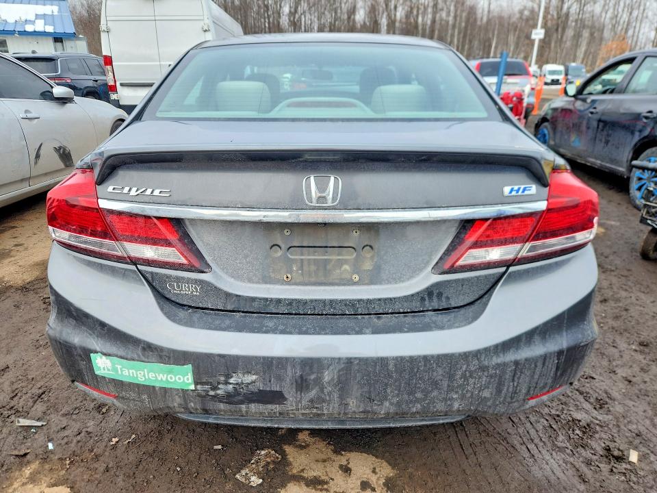 Photo 6 from auction – 2013 HONDA CIVIC with VIN 2HGFB2F60DH531780