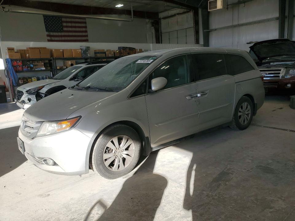 HONDA ODYSSEY 2015 with VIN 5FNRL5H65FB018797 - Photo from auction