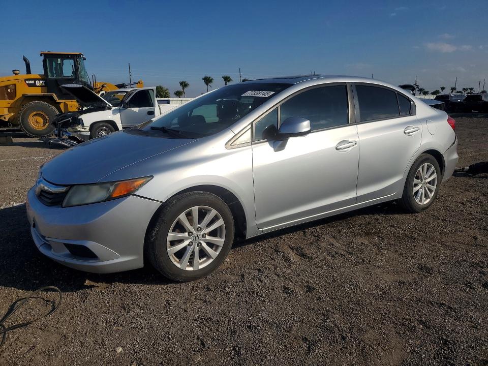 HONDA CIVIC 2012 with VIN 2HGFB2F94CH595331 - Photo from auction