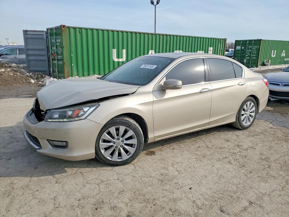 HONDA ACCORD EXL 2014 with VIN 1HGCR3F80EA039630 - Photo from auction