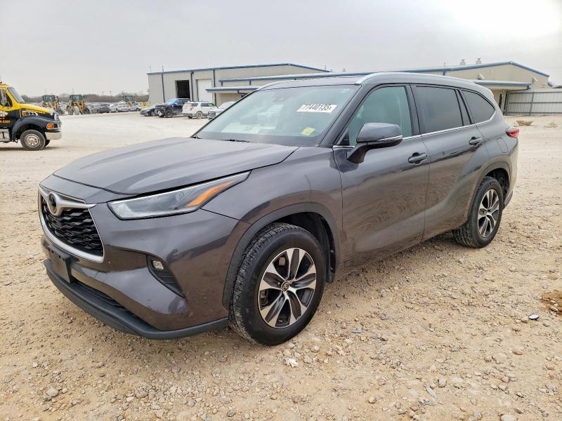Photo 1 from auction – 2021 TOYOTA HIGHLANDER with VIN 5TDGZRAH6MS066584