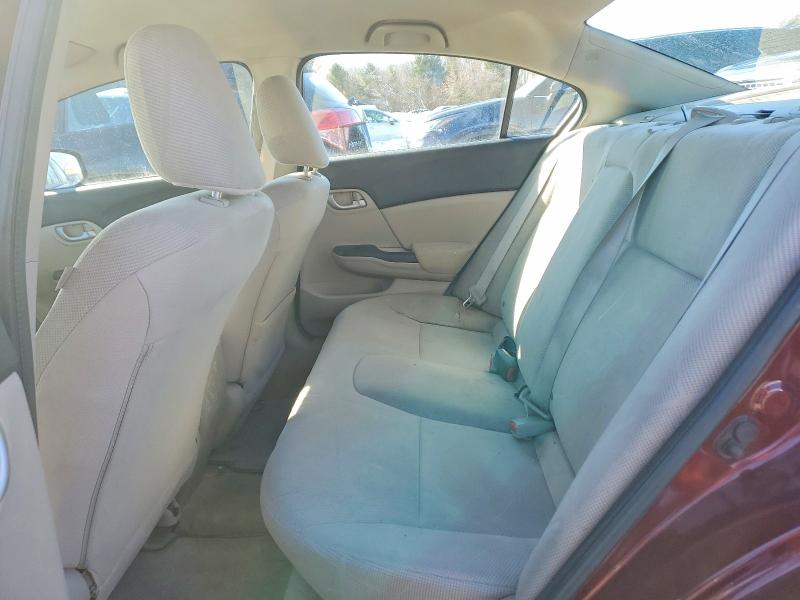Photo 10 from auction – 2012 HONDA CIVIC with VIN 2HGFB2F53CH559630