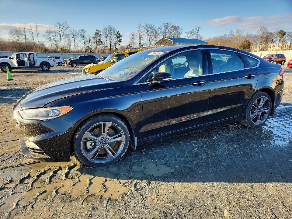 Photo 1 from auction – 2018 FORD FUSION SPO with VIN 3FA6P0VP9JR228839