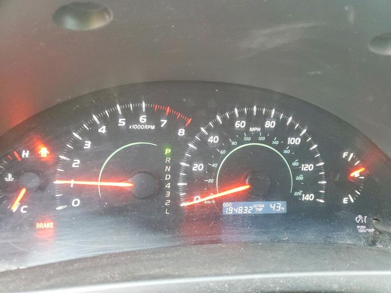 Photo 9 from auction – 2009 TOYOTA CAMRY with VIN 4T4BE46KX9R114864