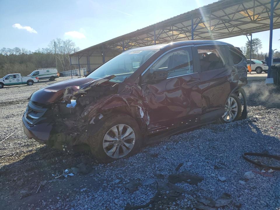 HONDA CR-V 2013 with VIN 5J6RM3H79DL002410 - Photo from auction