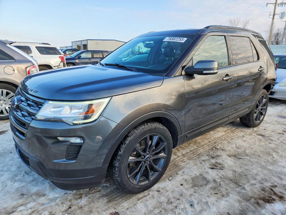 FORD EXPLORER 2018 with VIN 1FM5K8D80JGC68209 - Photo from auction