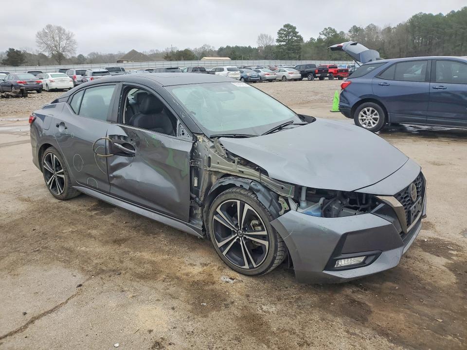 Photo 4 from auction – 2020 NISSAN SENTRA with VIN 3N1AB8DV3LY237419