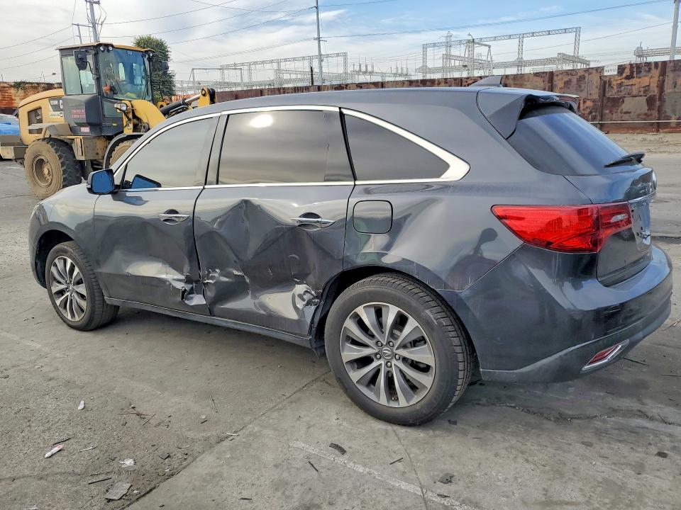 Photo 2 from auction – 2016 ACURA MDX with VIN 5FRYD3H45GB013174
