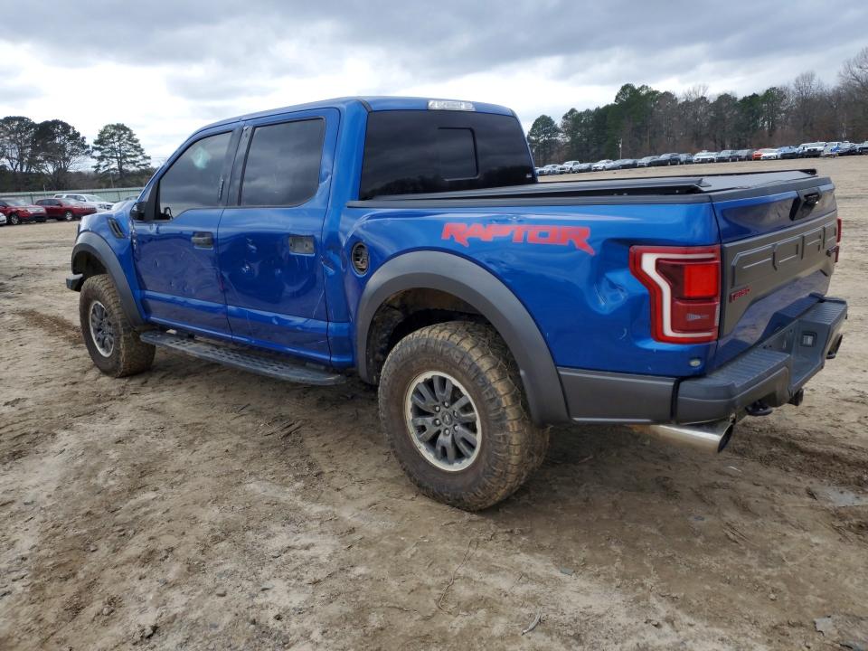 Photo 2 from auction – 2017 FORD F150 with VIN 1FTFW1RG3HFA93555