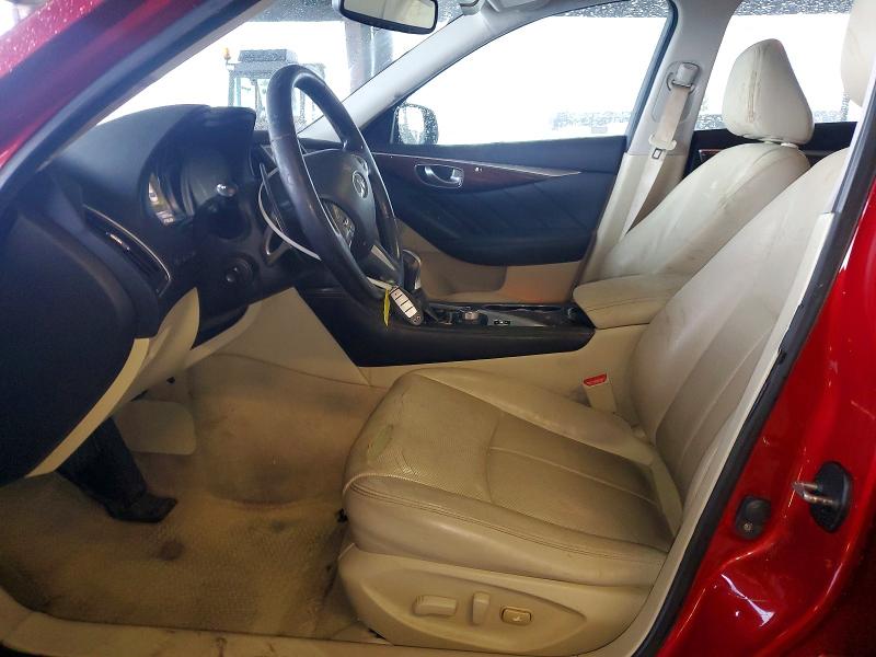 Photo 7 from auction – 2014 INFINITI Q50 with VIN JN1BV7AP2EM673762