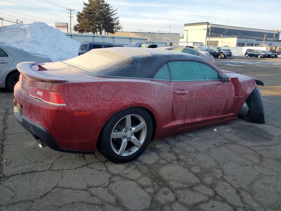 Photo 3 from auction – 2014 CHEVROLET CAMARO with VIN 2G1FB3D32E9256348