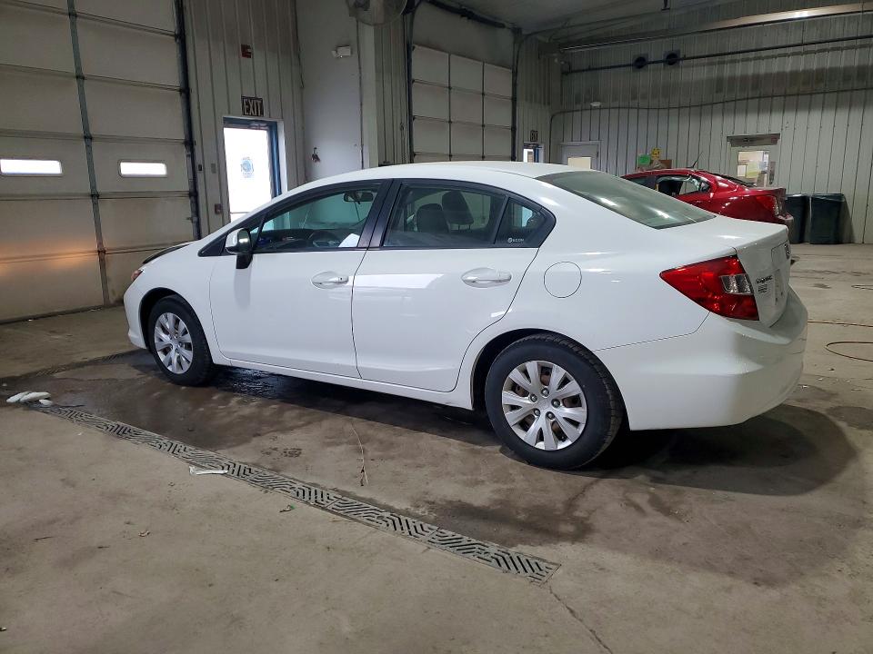Photo 2 from auction – 2012 HONDA CIVIC LX with VIN 19XFB2F58CE320648