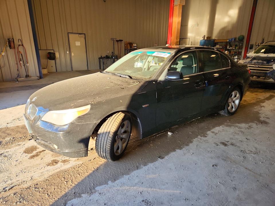 BMW 525 2005 with VIN WBANA53545B858913 - Photo from auction