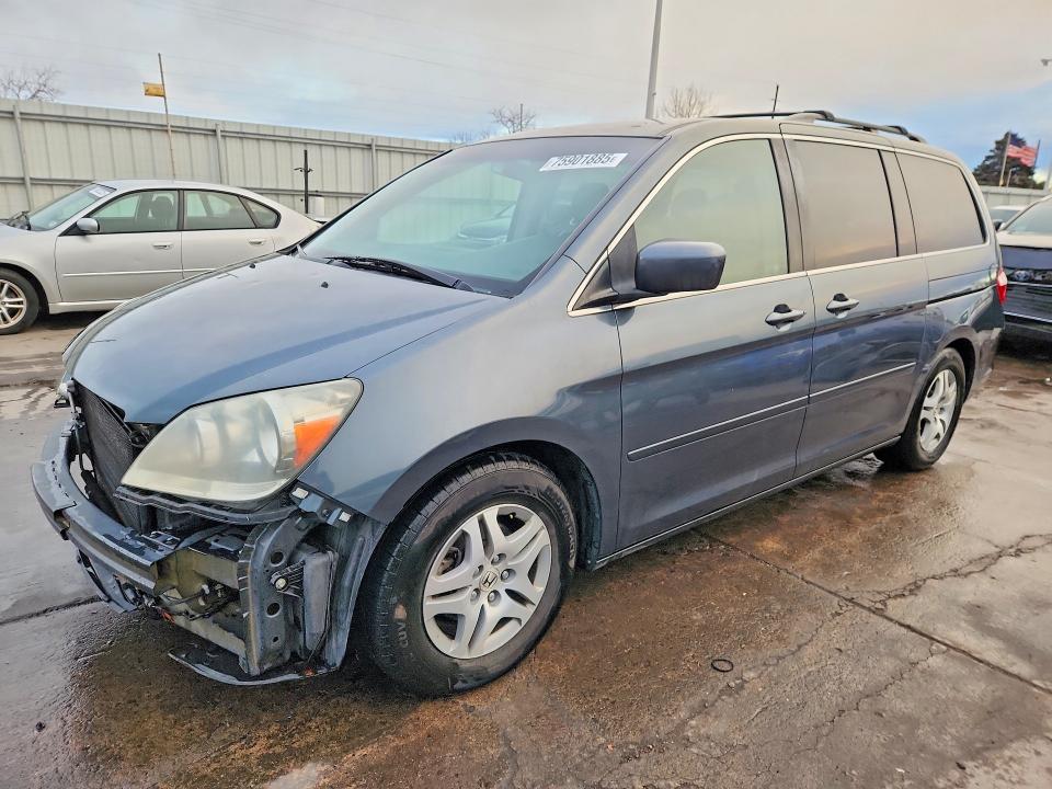 HONDA ODYSSEY EX 2006 with VIN 5FNRL38446B440739 - Photo from auction