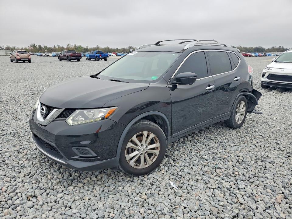NISSAN ROGUE S 2016 with VIN JN8AT2MT8GW027390 - Photo from auction