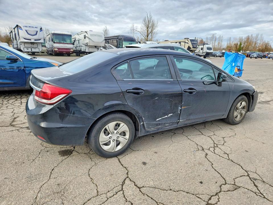 Photo 3 from auction – 2013 HONDA CIVIC with VIN 2HGFB2F58DH501367