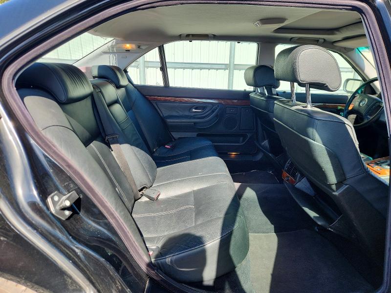 Photo 10 from auction – 2001 BMW 740 IL with VIN WBAGH83421DP26454