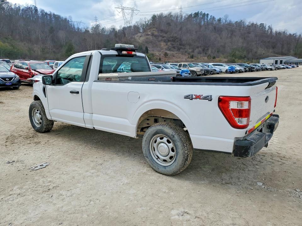 Photo 2 from auction – 2021 FORD F150 with VIN 1FTMF1EB2MKD73826