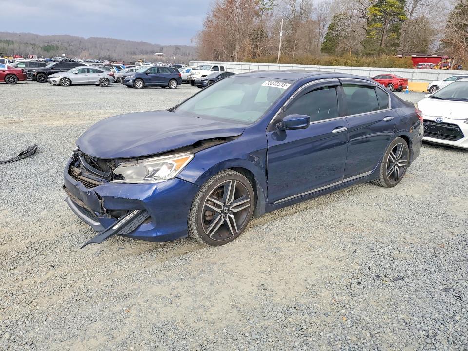 HONDA ACCORD 2017 with VIN 1HGCR2F19HA042656 - Photo from auction
