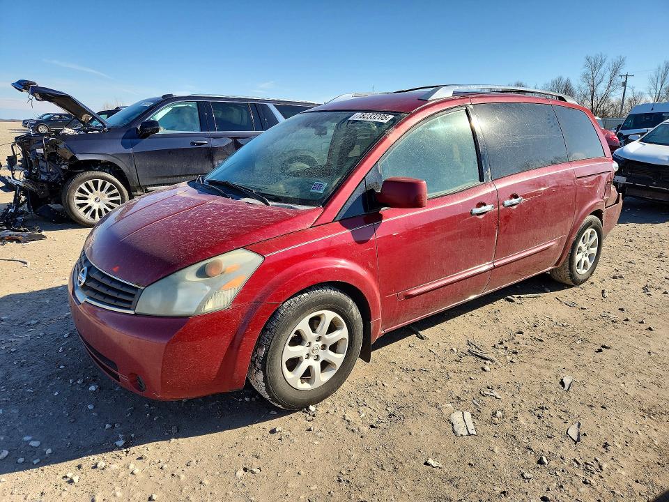 NISSAN QUEST 2008 with VIN 5N1BV28U48N111898 - Photo from auction
