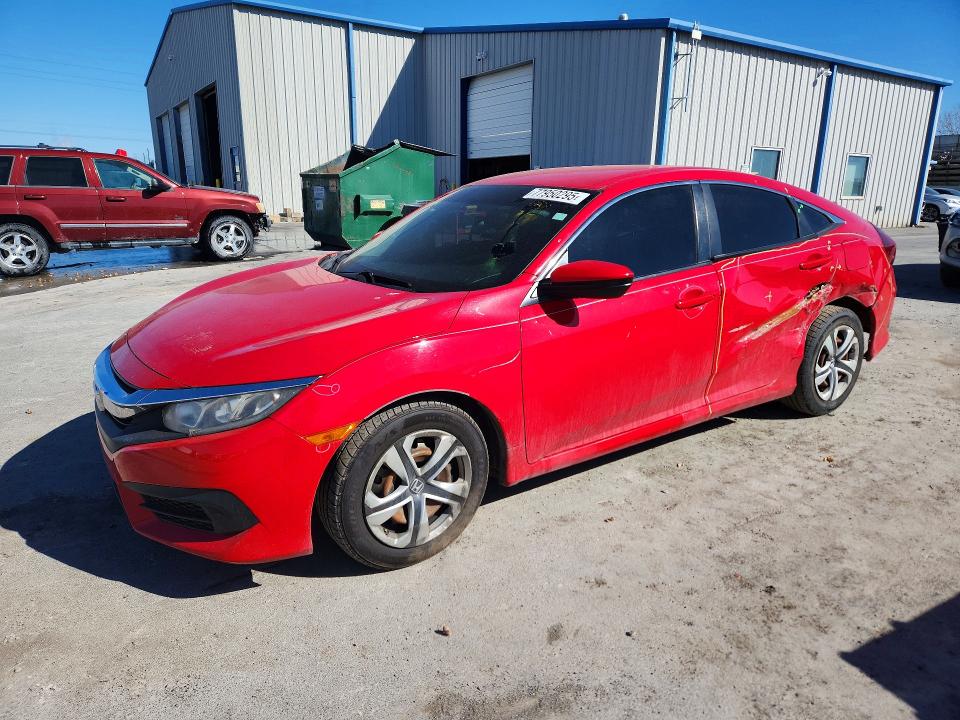 HONDA CIVIC 2017 with VIN 2HGFC2F56HH549212 - Photo from auction