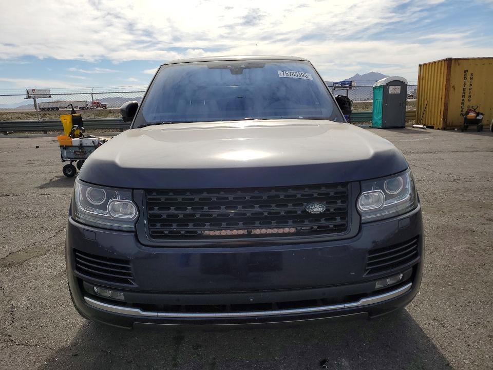 Photo 5 from auction – 2017 LAND ROVER RANGE ROVER with VIN SALGS2FE0HA359614