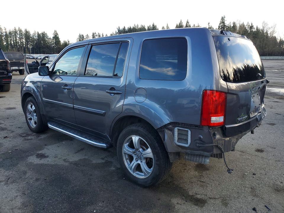 Photo 2 from auction – 2014 HONDA PILOT EXL with VIN 5FNYF4H57EB005570