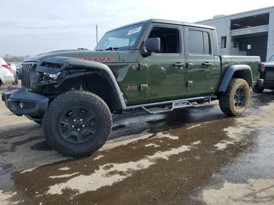 JEEP GLADIATOR 2021 with VIN 1C6JJTEG5ML569141 - Photo from auction