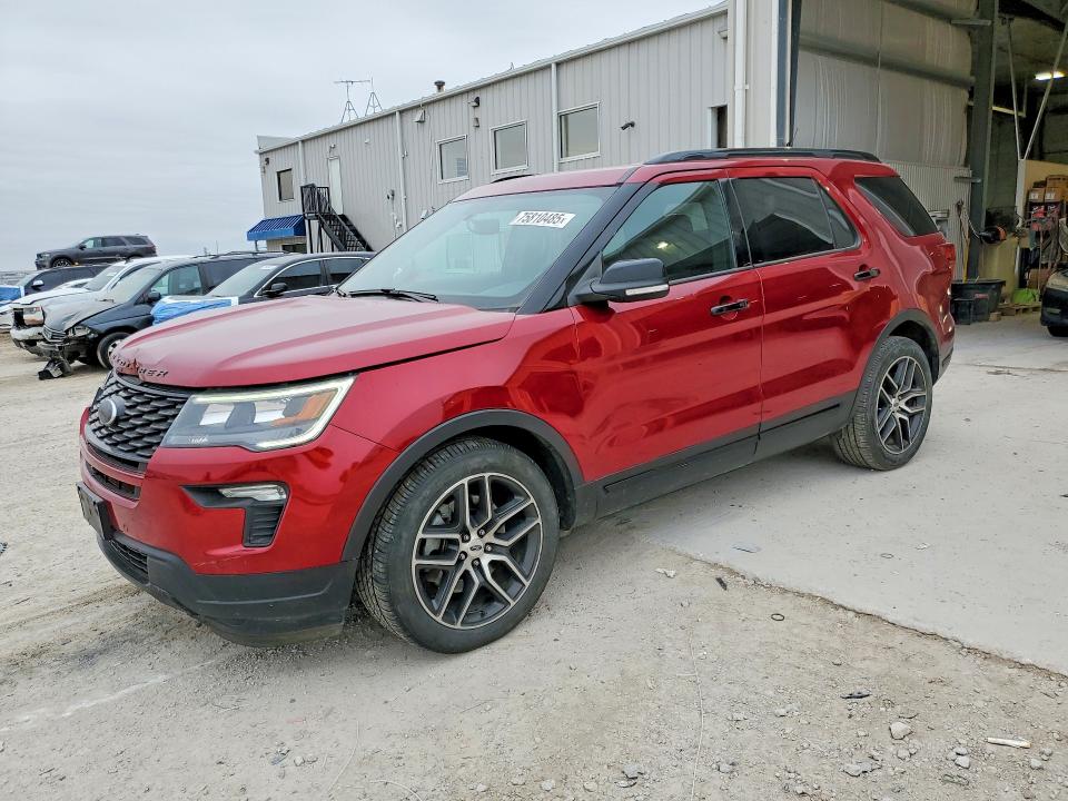 FORD EXPLORER 2019 with VIN 1FM5K8GT8KGA66932 - Photo from auction