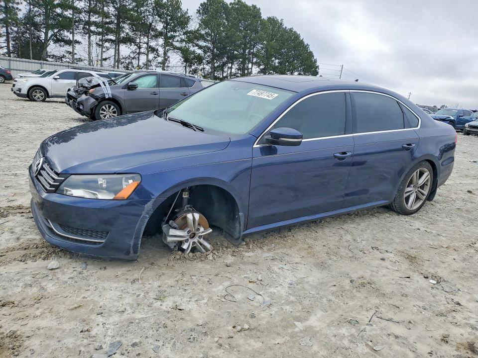 VOLKSWAGEN PASSAT 2015 with VIN 1VWBV7A3XFC045785 - Photo from auction