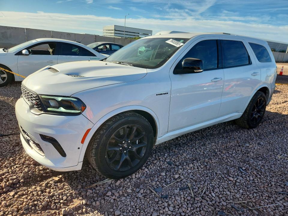 DODGE DURANGO R/ 2022 with VIN 1C4SDJCT3NC209067 - Photo from auction